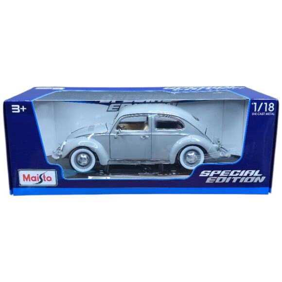 Maisto Special Edition 1:18 Scale Die-Cast Model–Volkswagen Käfer Beetle (1955) - Picture 1 of 8